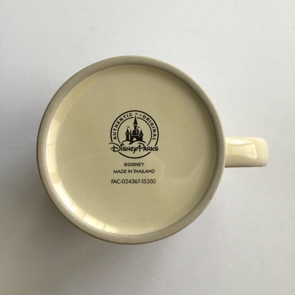 Vintage Disney Parks Luggage Tags Travel Theme Coffee Mug Ceramic Tea Cup MINT - Picture 4 of 14